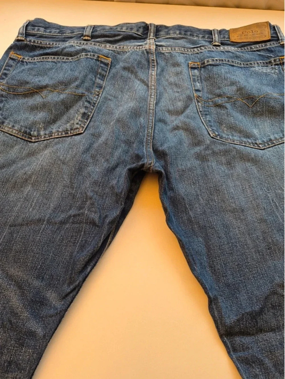 Distressed Ralph Lauren Polo Men's Jeans SWEET
